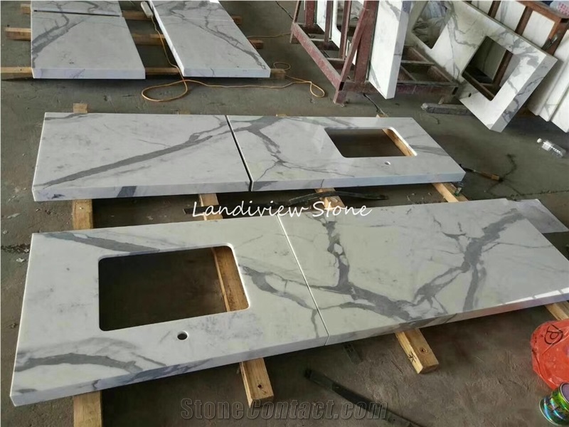 Statuario Venato Countertop Vanitytops