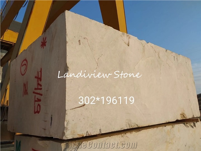 Taj Mahal Madre Perola Nature Quartzite Block