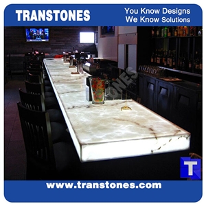Artificial Stone Bar Top,Commercial Counters, Resin Wall Panel
