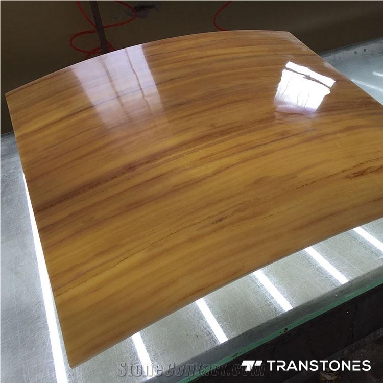 Translucent Cut-To-Size Faux Onyx Wall Panel