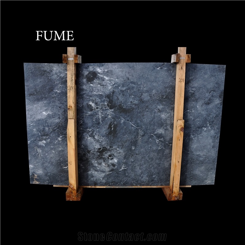 Fume Marble, Kutahya Black ,Turkish Marble Slabs