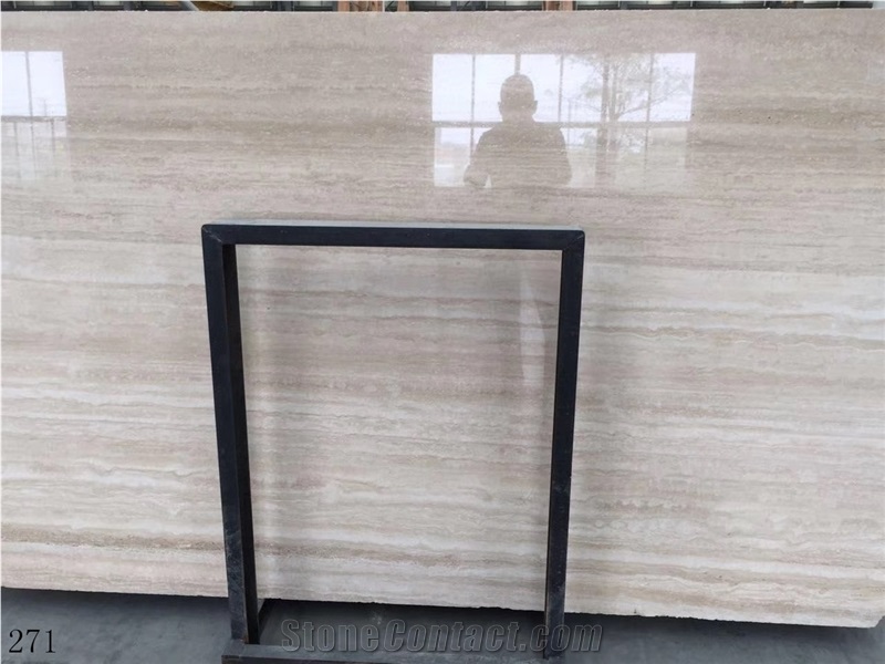Italy Florence Travertine Slab Wall Flooring