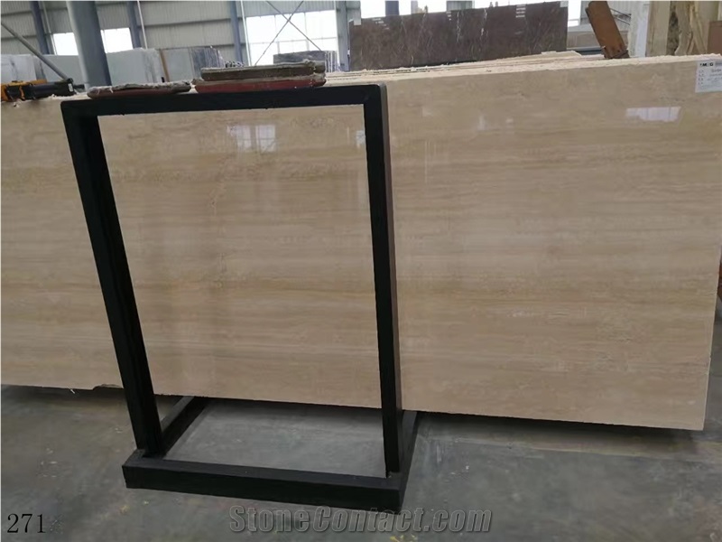 Italy Florence Travertine Slab Wall Flooring