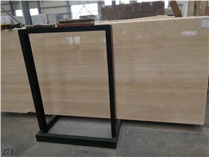 Italy Florence Travertine Slab Wall Flooring
