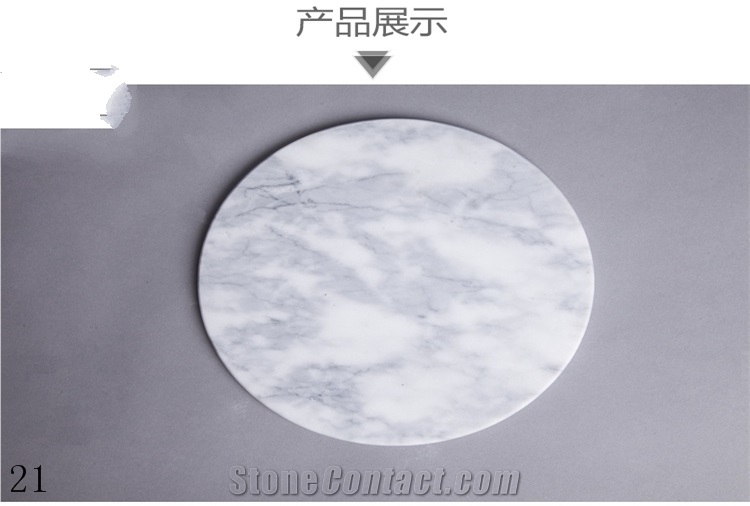 Manufacturers Custom Marble Round Green Plate