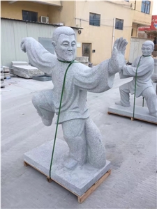 White Granite Stone Traditional Figure Carving White Granite Stone Traditional Figure Carving