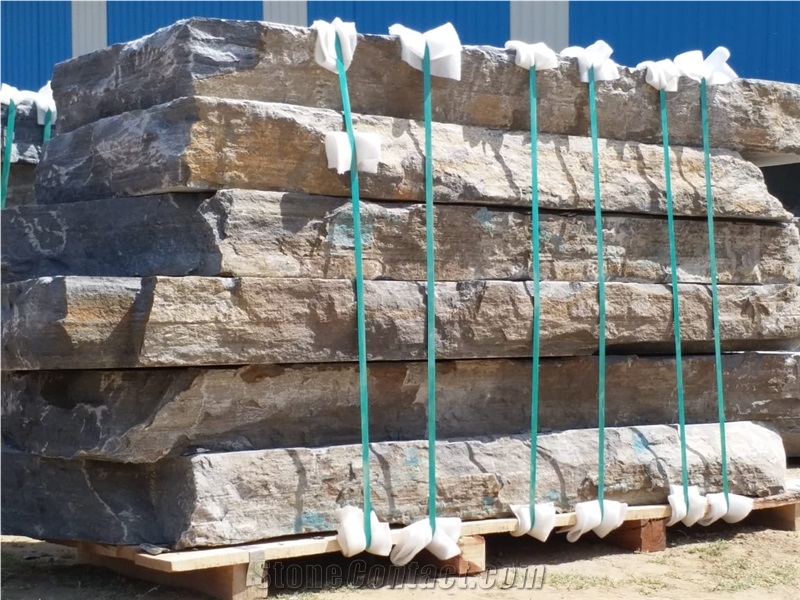 Monsoon Black Quartzite Stone Landscaping Products