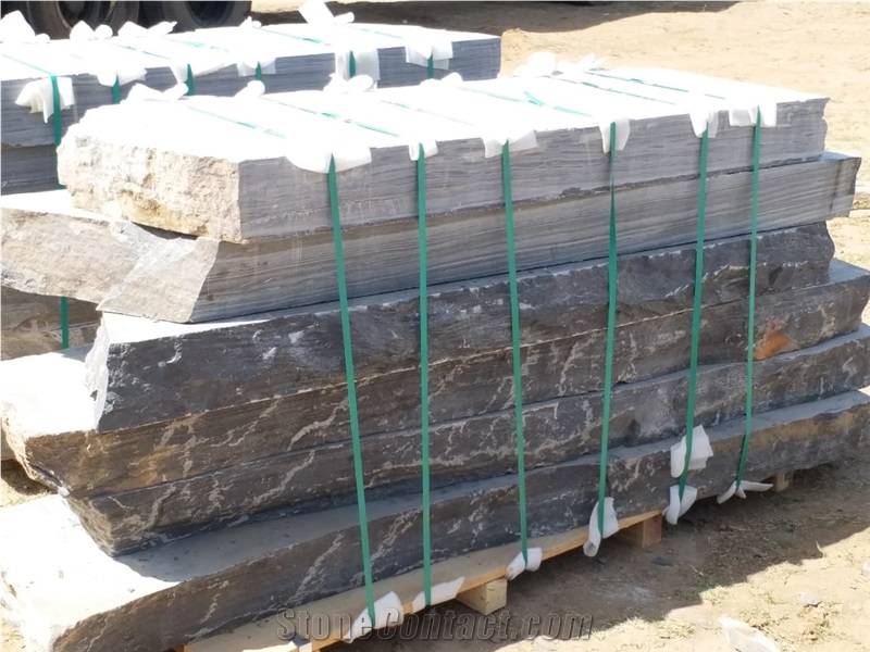 Monsoon Black Quartzite Stone Landscaping Products