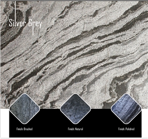 Silver Grey Slate Tiles