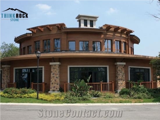 Artificial Stone Siding for Residential Building