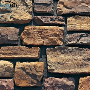 Cultured Stone Veneer River Rock Wall Cladding