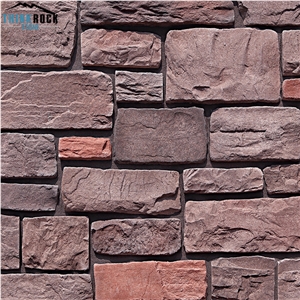 Cultured Stone Veneer River Rock Wall Cladding