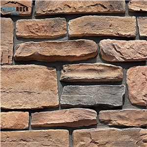 Cultured Stone Veneer River Rock Wall Cladding