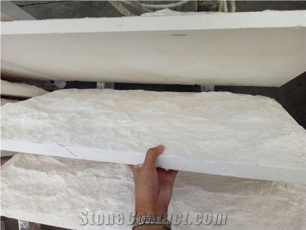 Beige Limestone Mushroom Cladding Tiles
