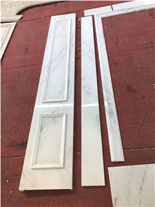 Twilight White Marble Border Tiles