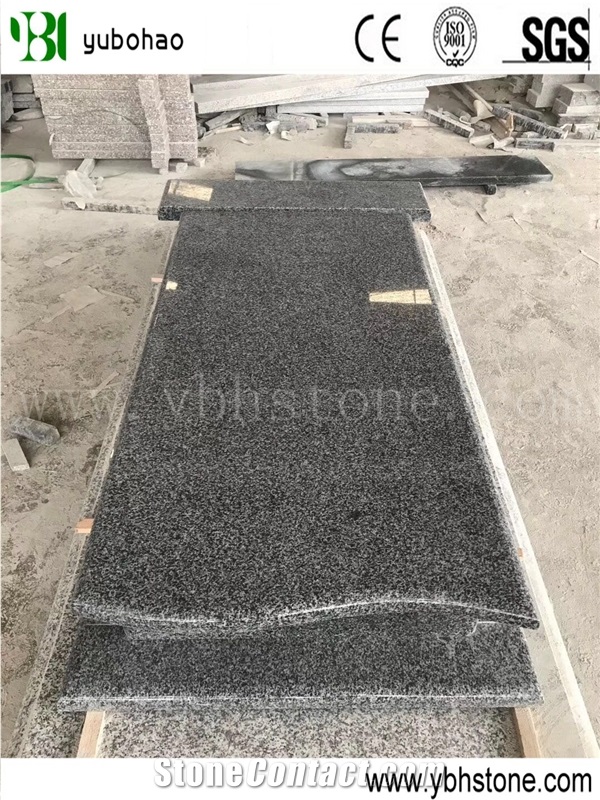 China Granite Simple Style Tombstone for Single