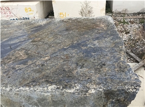 Azul Bahia Blue Granite Exotic Rough Block