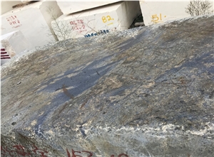 Azul Bahia Blue Granite Exotic Rough Block