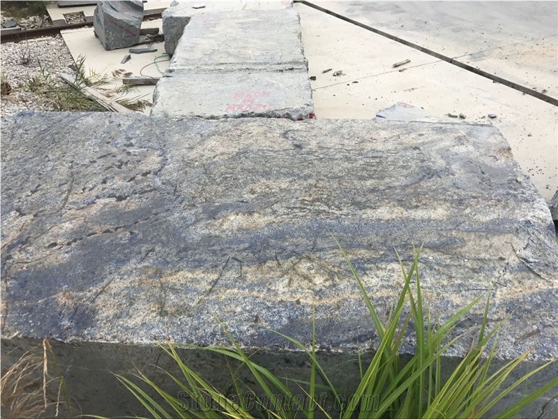 Azul Bahia Blue Granite Exotic Rough Block