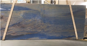 Azul Macaubas Blue Quartzite Slabs Surface
