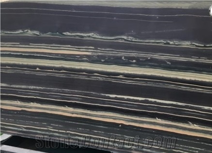 Constantin Black Marble Straight Strip Fantastic