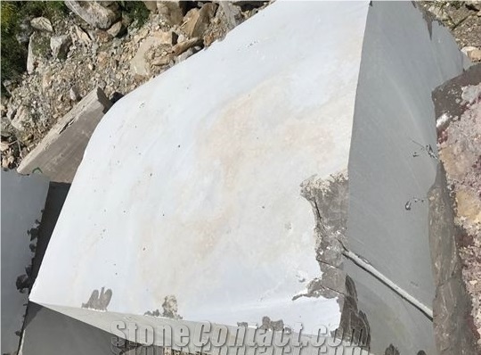 Merlot Grey Marble Rough Big Block Quarry White