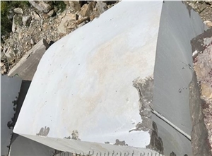 Merlot Grey Marble Rough Big Block Quarry White