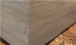 Piano Grey Quartize Block Strip Vein Slabs