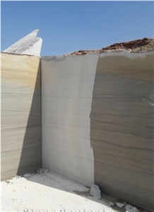 Piano Grey Quartize Block Strip Vein Slabs