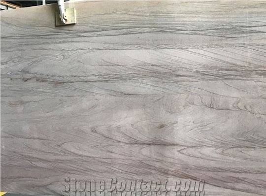 Piano Grey Quartize Slabs Polished Surface