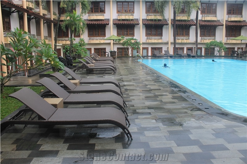Grey Andesite Wall Tiles, Indonesia Grey Andesite
