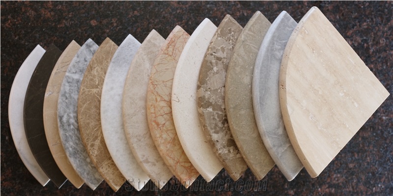 Marble Shower Corner Soap Dish