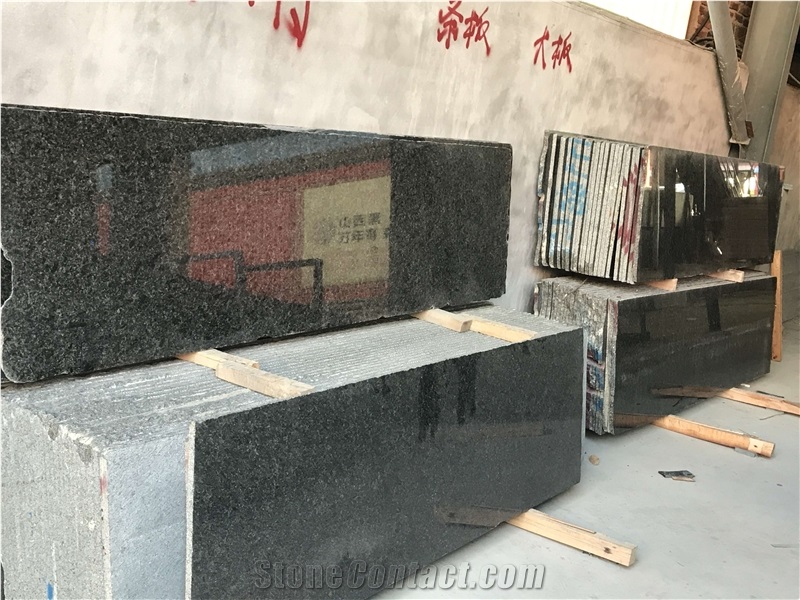 Blue in the Night Granite Tiles, Angola Granite