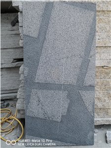 G654 Changtai Granite Sesame Grey Pangda Dark Tile