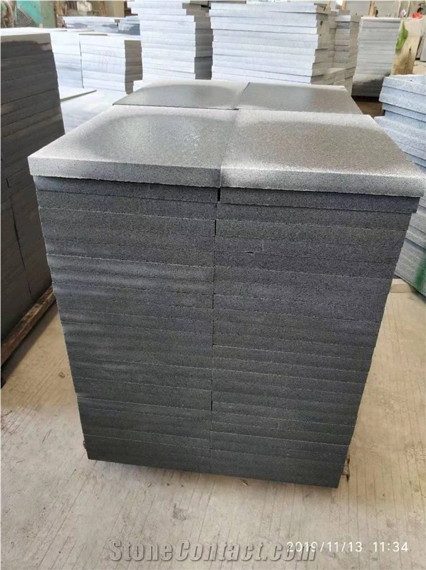 G654 Changtai Granite Sesame Grey Pangda Dark Tile