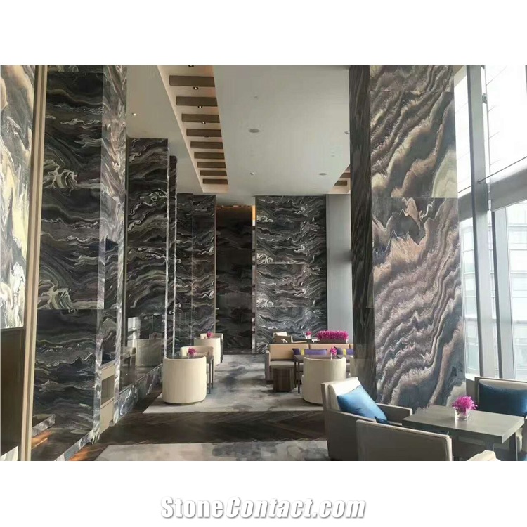 Imported Kinawa Violet Purple Italian Marble Slabs