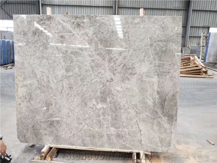 Polished Abbott Grey Marble Slabs