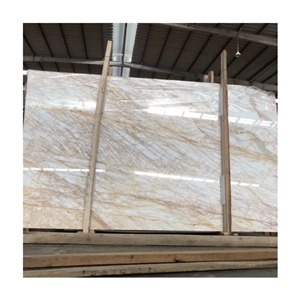 Polished White Dolomite Marble Slabs