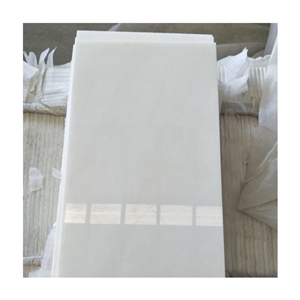 Pure White Jade Marble Cut to Size Tiles for Floor Pure White Jade Marble Cut to Size Tiles for Floor