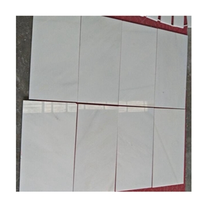 Pure White Jade Marble Cut to Size Tiles for Floor