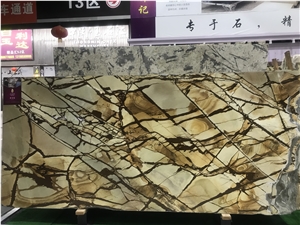 Roma Imperiale Quartzite Creamy Beige with Golden