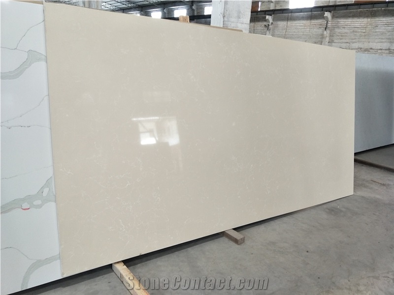 Royal Botticino Beige Quartz Countertop Ms6805