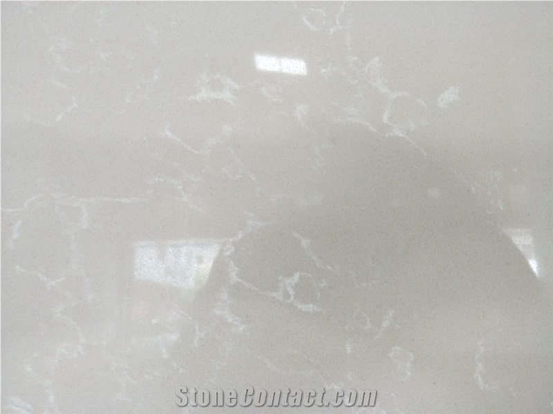 Royal Botticino Beige Quartz Countertop Ms6805