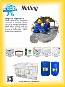 Marble Back Netting Epoxy Resin Adhesives