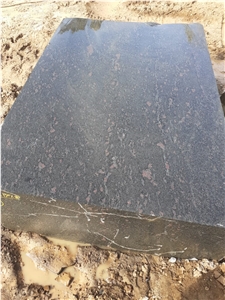 Ruby Pearl Granite Blocks