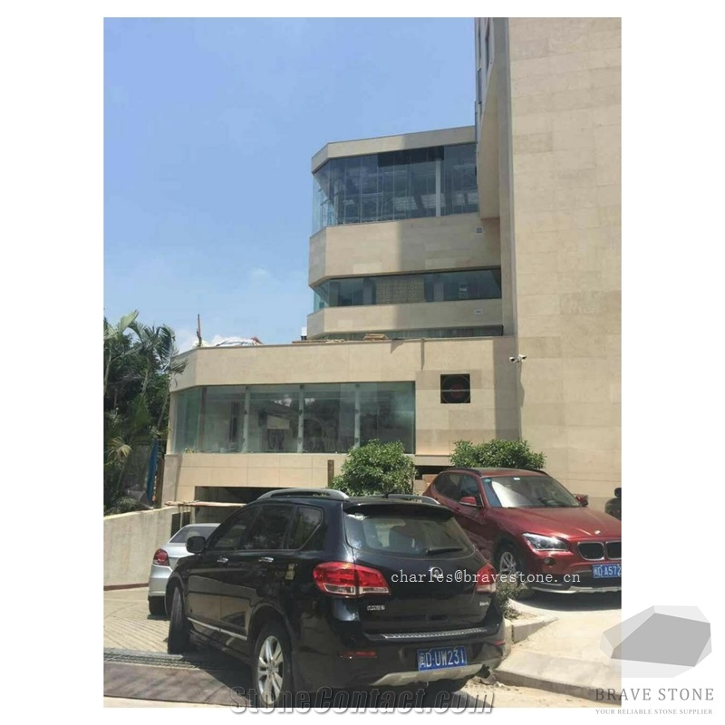 Beirut Beige Marble Wall Cladding