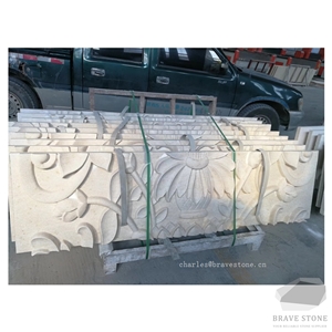Buckinghum Limestone Cnc Caving Engraving