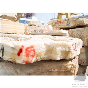 Good Snow White Onyx Block