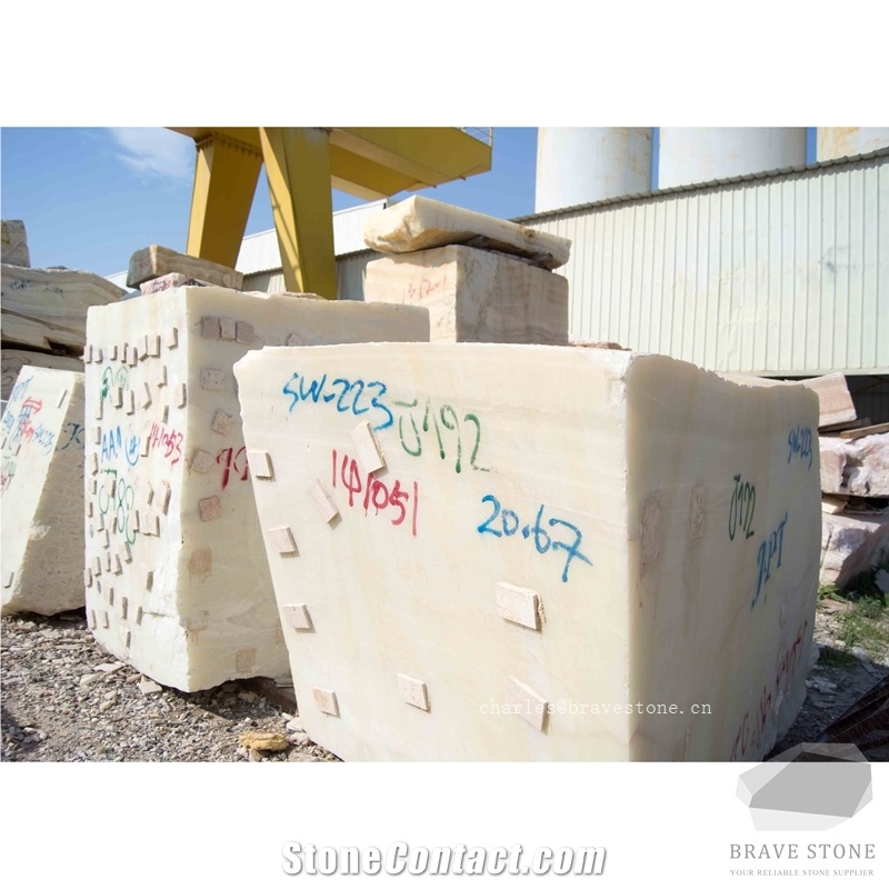 Good Snow White Onyx Block