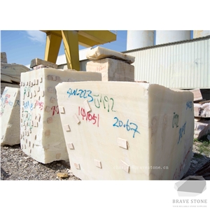Good Snow White Onyx Block